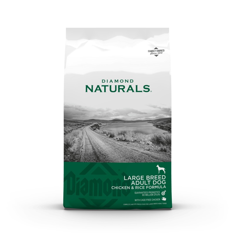Naturals Large Breed Adult Dog Food (Chicken & Rice Formula) – 40lb.