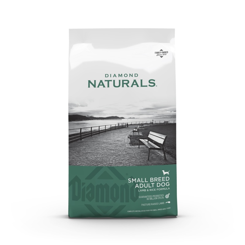 Naturals Small Breed Adult Dog Food (Lamb & Rice Formula) – 18lb