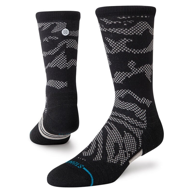 Unisex Tendencies Crew Sock – Black
