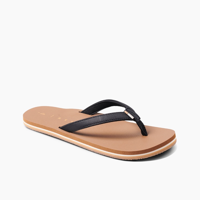 Women’s Solana Sandal – Black/Tan