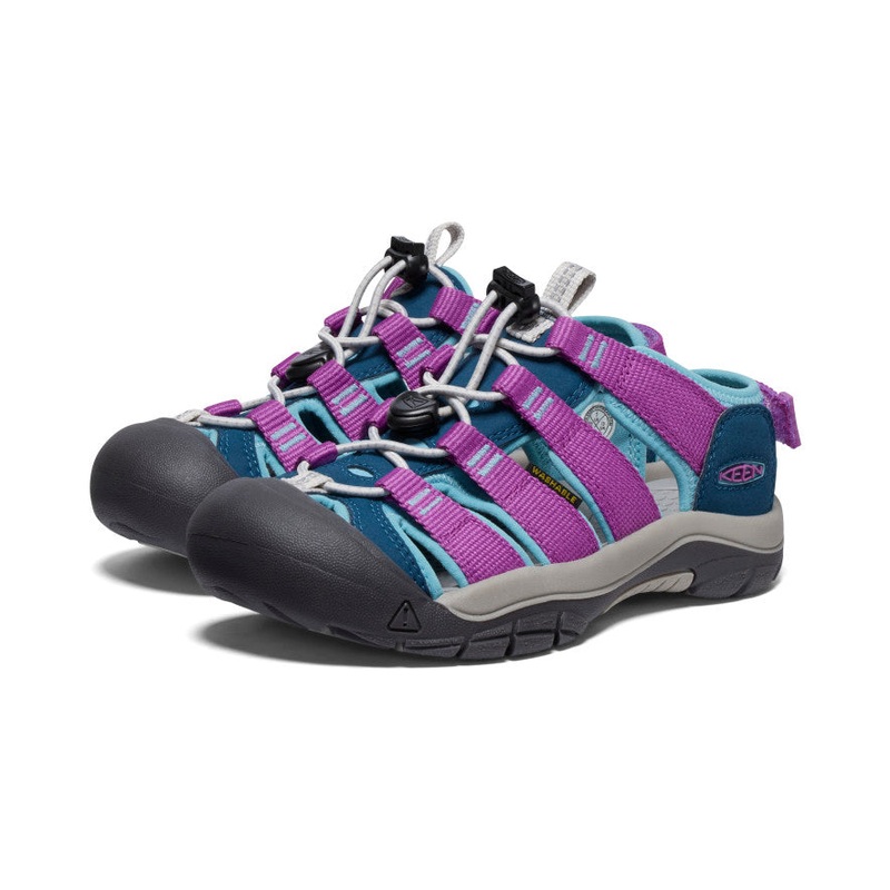Youth Newport Boundless Sandal – Legion Blue/Willowherb