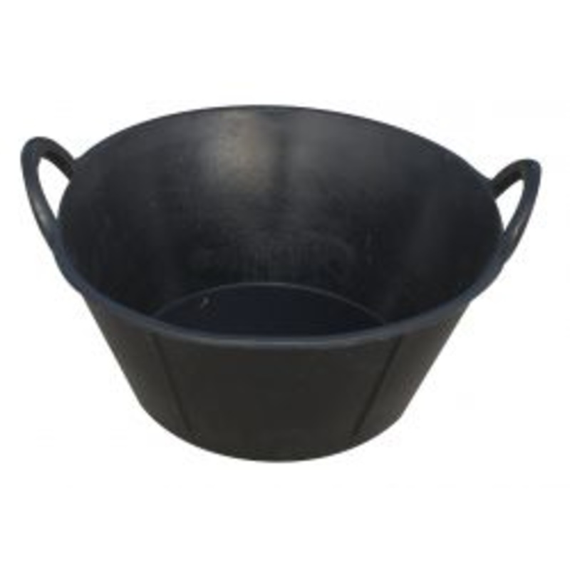 6.5 Gallon Rubber Tub With Handles