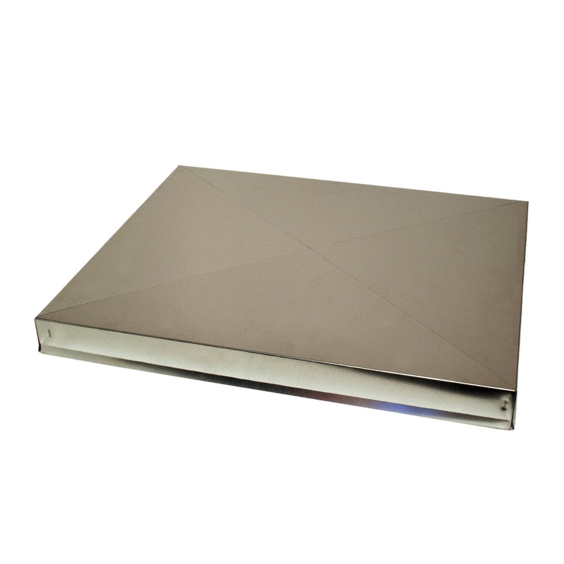 Beehive Pitched Metal Top with Wood Frame for 10 Frame Hives