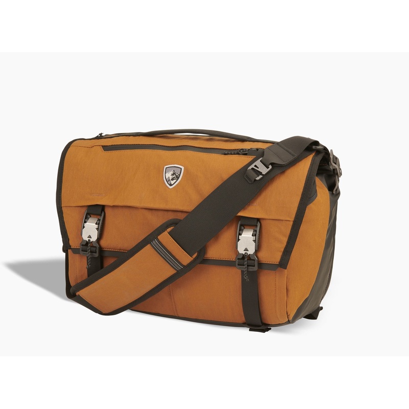 Eskape 14 Kanvas Messenger Bag – Teak