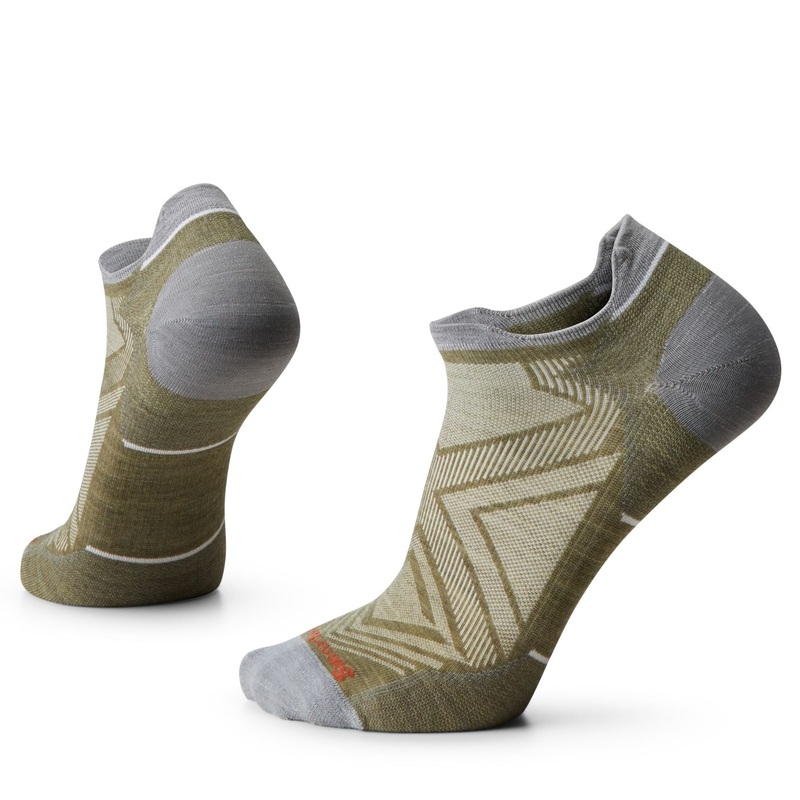 Men’s Run Zero Cushion Low Ankle Sock – Winter Moss