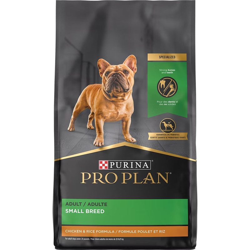 Pro Plan Adult Small Breed Chicken & Rice Formula Dry Dog Food – (6lb & 18lb)