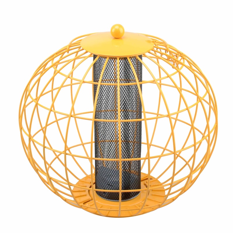 Squirrel Resistant Bird Feeder – Yellow