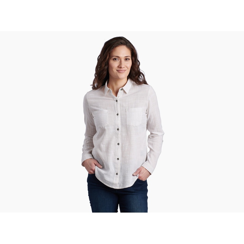 Women’s Adele Long-Sleeve Shirt – Natural