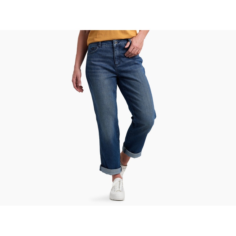 Women’s Kontour Boyfriend Denim Pant – Midnight