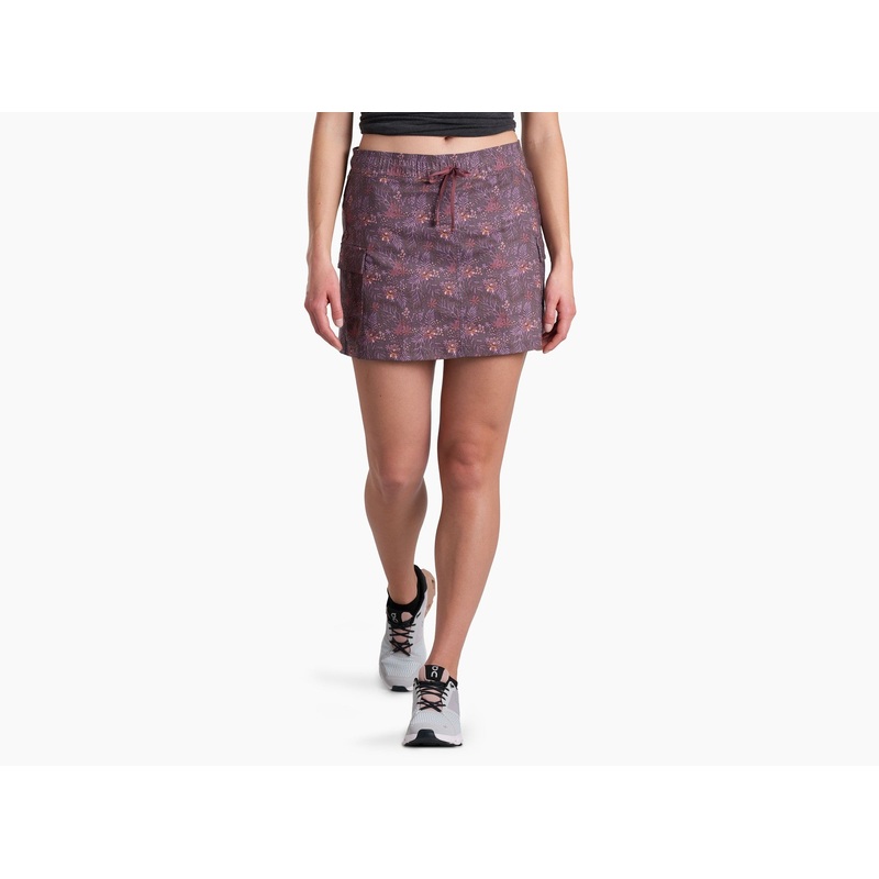 Women’s Kruiser Getaway Skort – Mauve Woodland