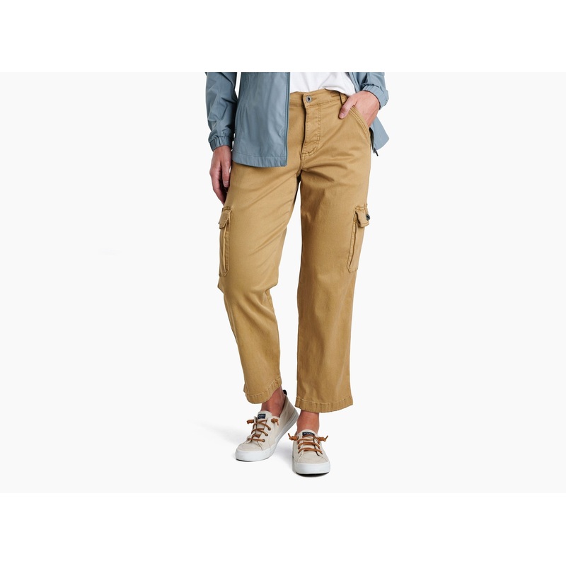 Women’s Kultivatr Kargo Crop Pant – Honey