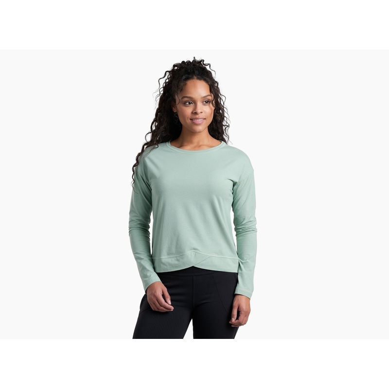 Women’s Suprima Long-Sleeve Shirt – Agave