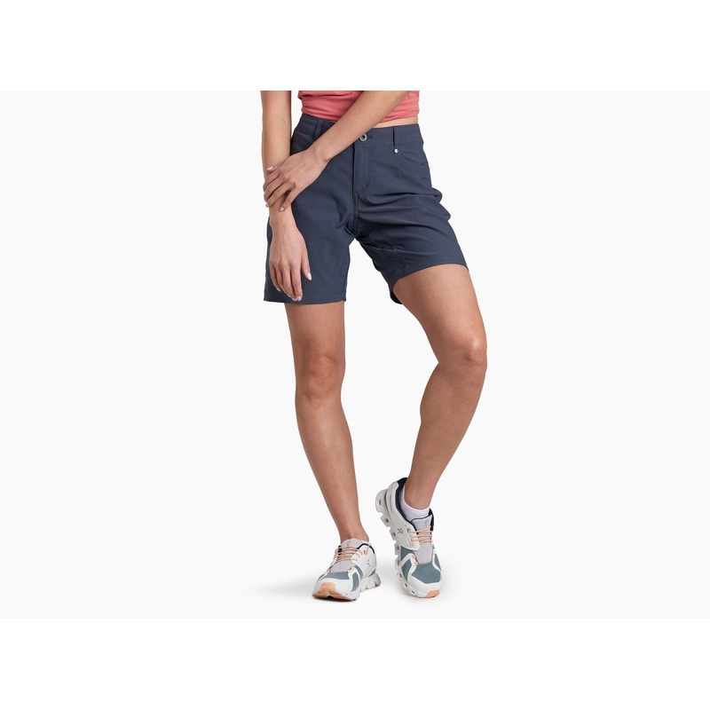Women’s Trekr Short – Indigo|Indigo|0 inseam 8in|2 inseam 8in|4 inseam 8in|6 inseam 8in|8 inseam 8in|10 inseam 8in|12 inseam 8in|14 inseam 8in|16 inseam 8in