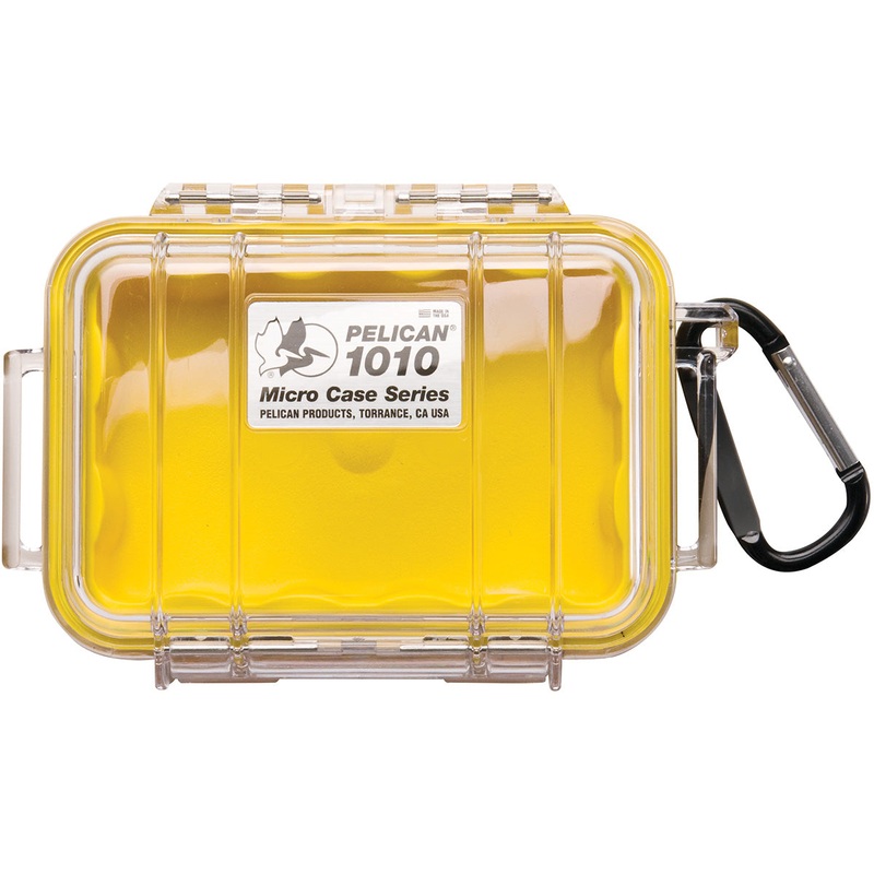 1010 Micro Case – Yellow/Clear