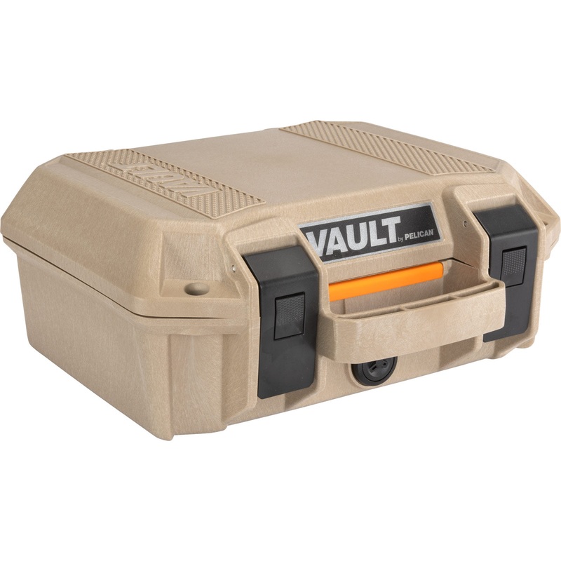 V100 Vault Small Pistol Case – Tan
