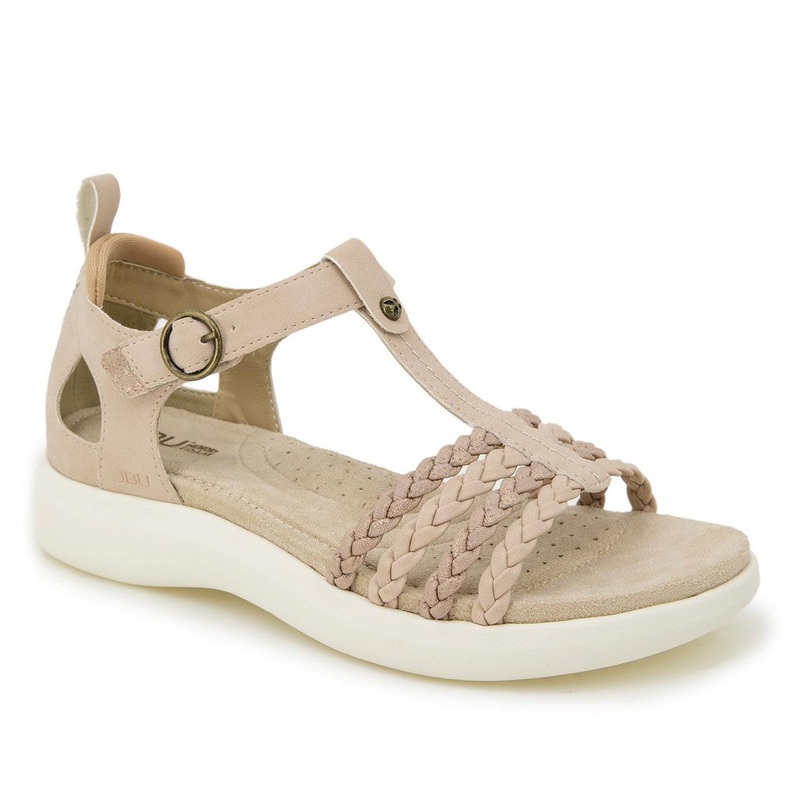 Women’s Prague Sandal – Light Tan/Champagne