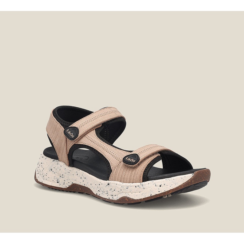 Women’s Super Side Sandal – Natural Emboss
