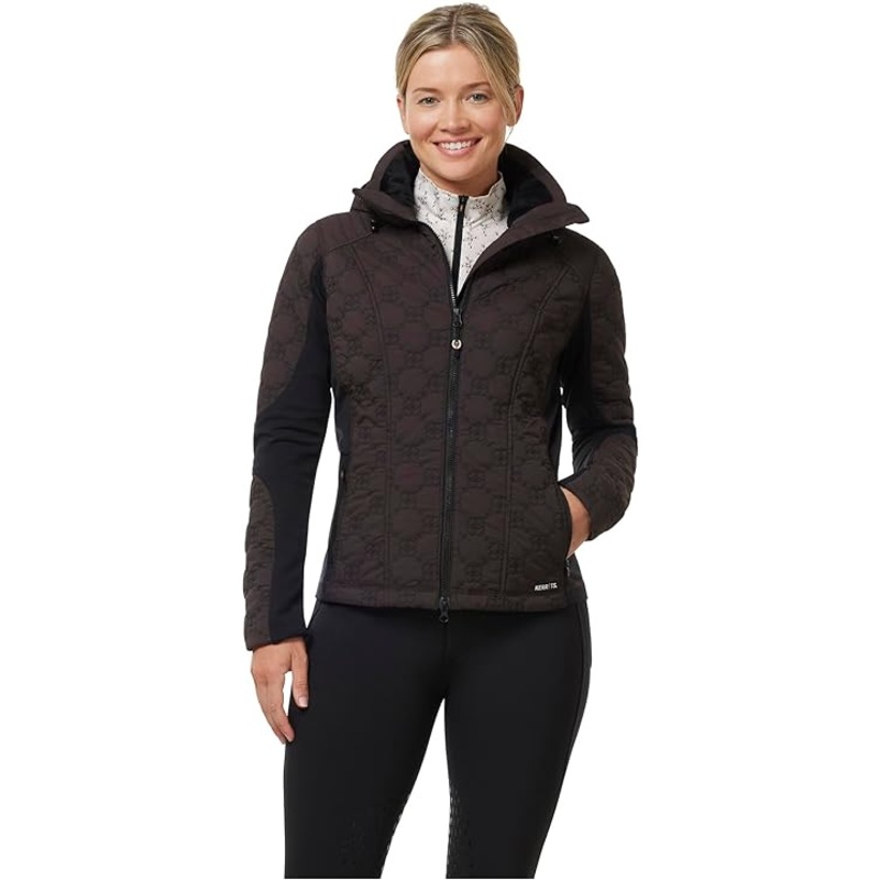 Bit by Bit Quilted Riding Jacket – Java