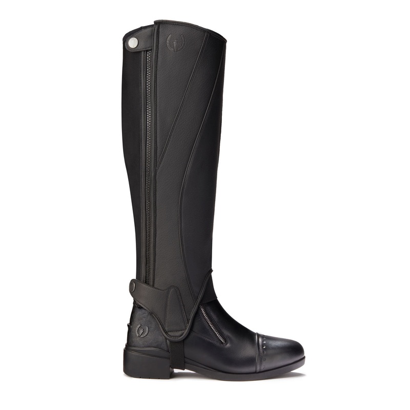 GripTek Horse Riding Half Chap 2.0 – Black