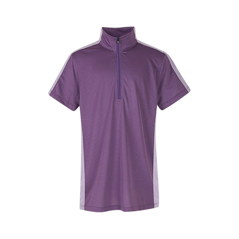 Kids Cool Ride Ice Fil Short Sleeve Shirt – Cassis