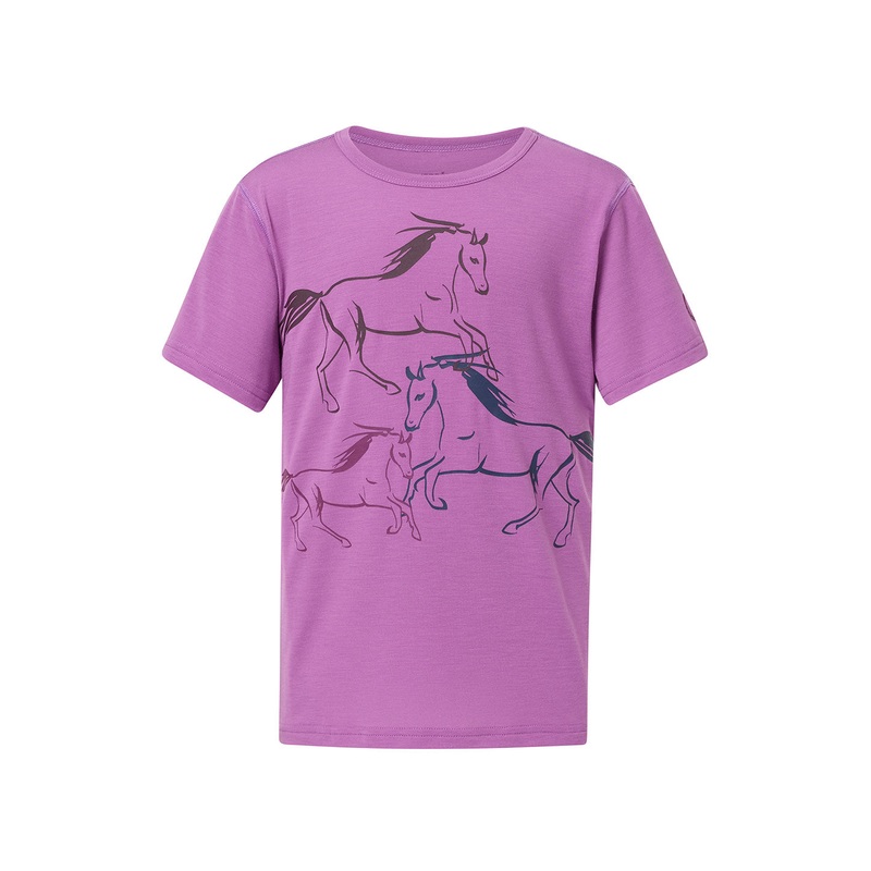 Kids Liberty Horse Tee|Foxglove|Nightsky|SMALL|MEDIUM|LARGE|X-LARGE|X-SMALL