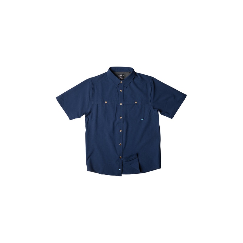 Men’s Cascade Trail Short-Sleeve – Dark River