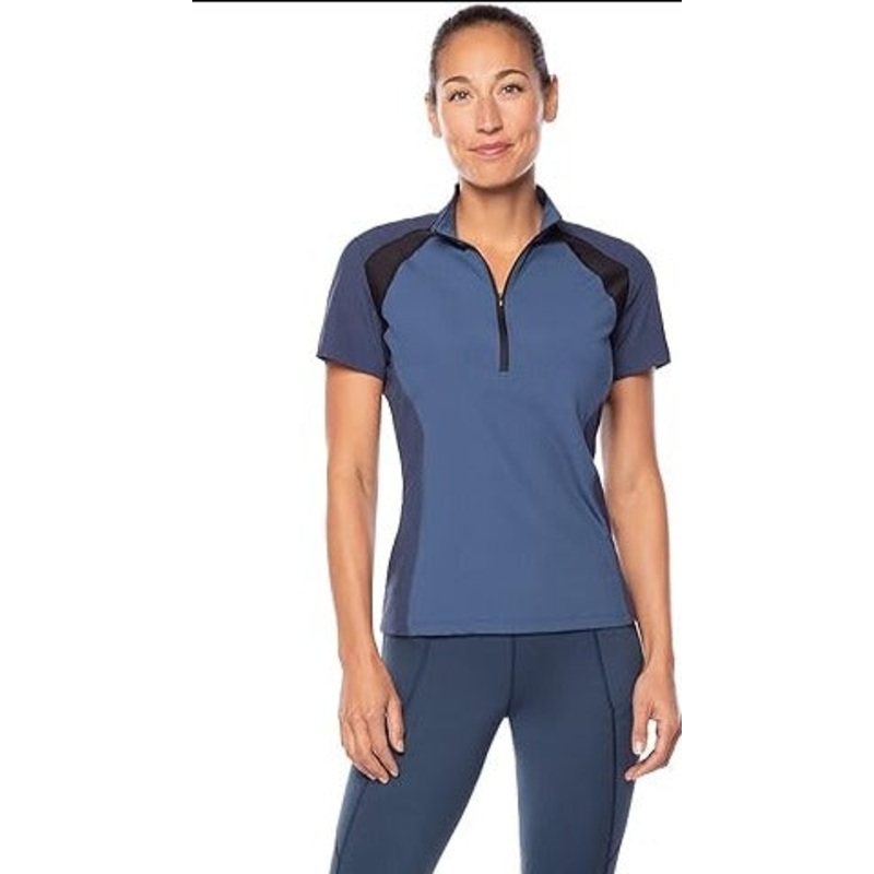Straight Line Short Sleeve Sport Top