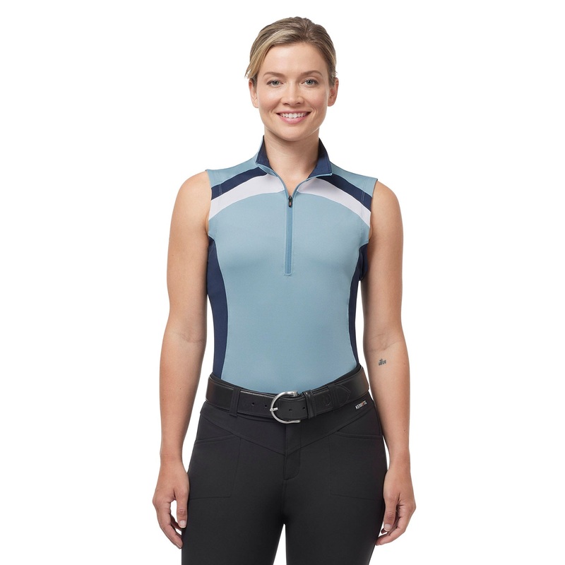 Top Rail Coolcore Sleeveless Riding Shirt – Seabreeze