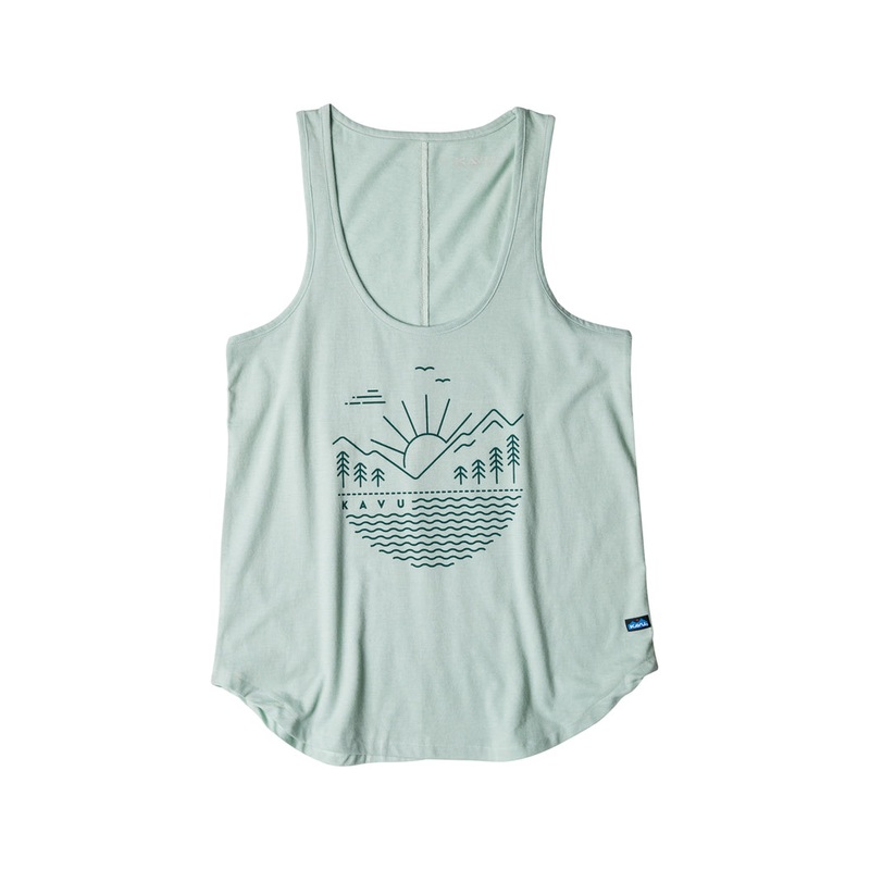 Women’s Don’t Sweat It Tank Top – Cool Aqua