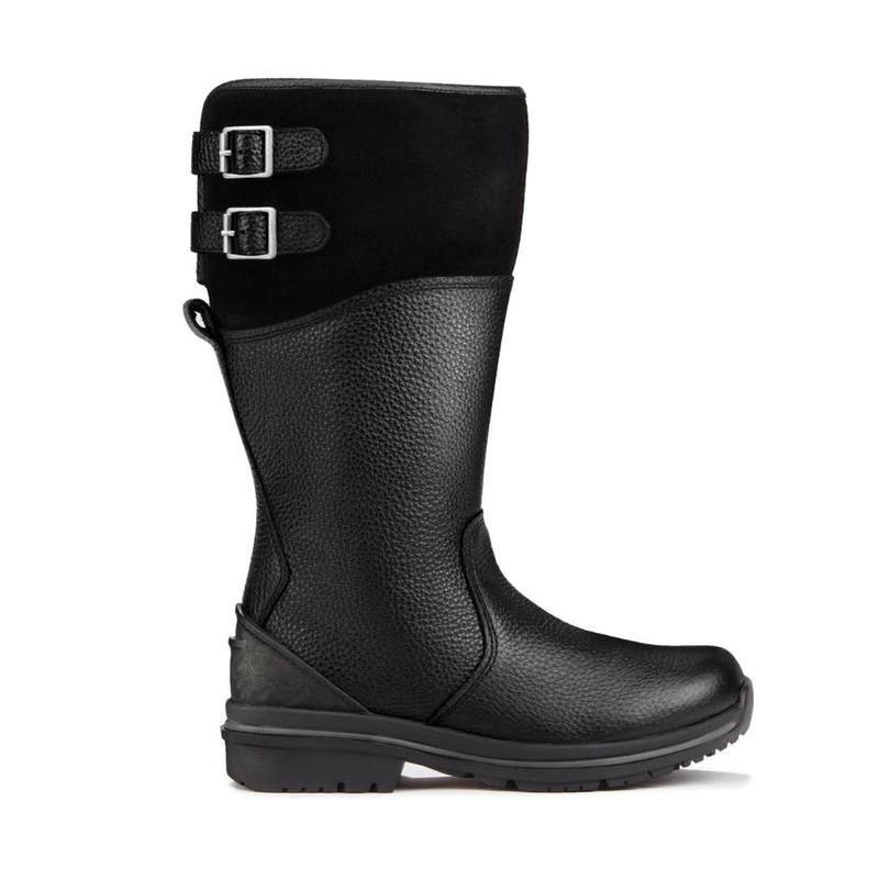 Woodstock Waterproof Mid-Calf Pull On Boot – Black