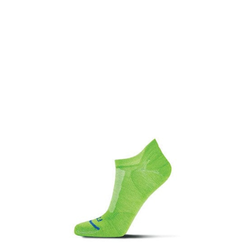 Electric Ultra Light Runner No Show Sock – Green Flash