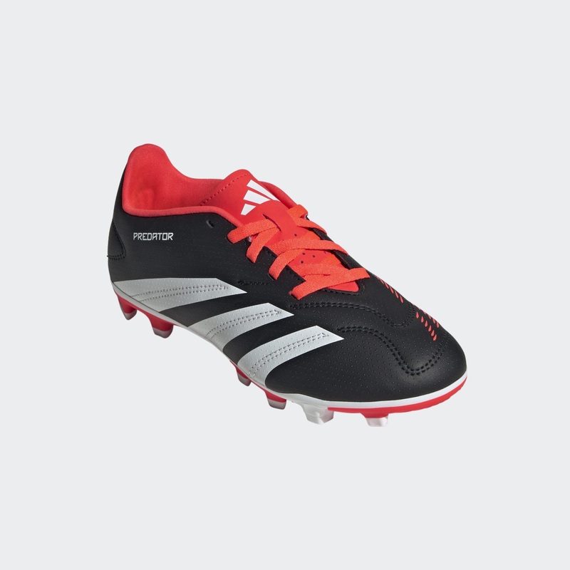 Kid’s Predator Club FxG Soccer Cleat – Core Black/Cloud White/Solar Red