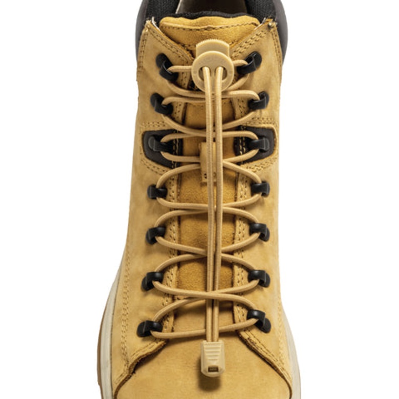 Lock Laces Boot No-Tie Shoelaces – Tan