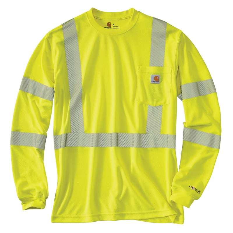 Men’s Force High-visibility Long-sleeve Class 3 T-shirt