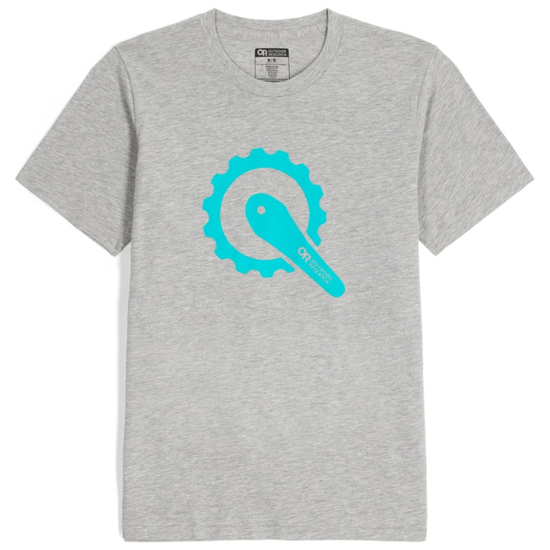 Unisex OR Cranky Logo T-Shirt – Grey Heather