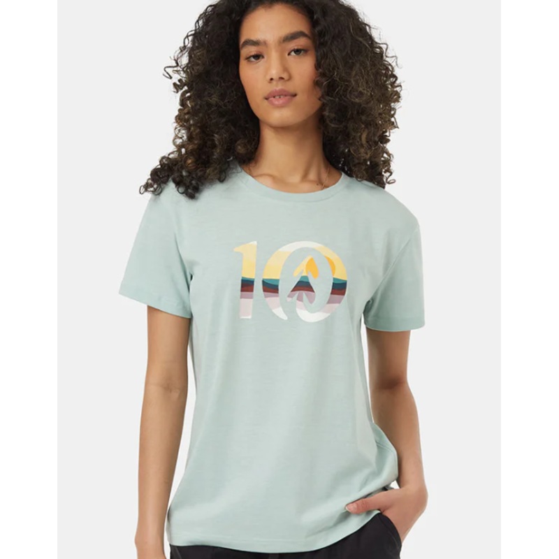 Women’s Artist Series Oasis Ten T-Shirt – Surf Spray/Vanilla Ice