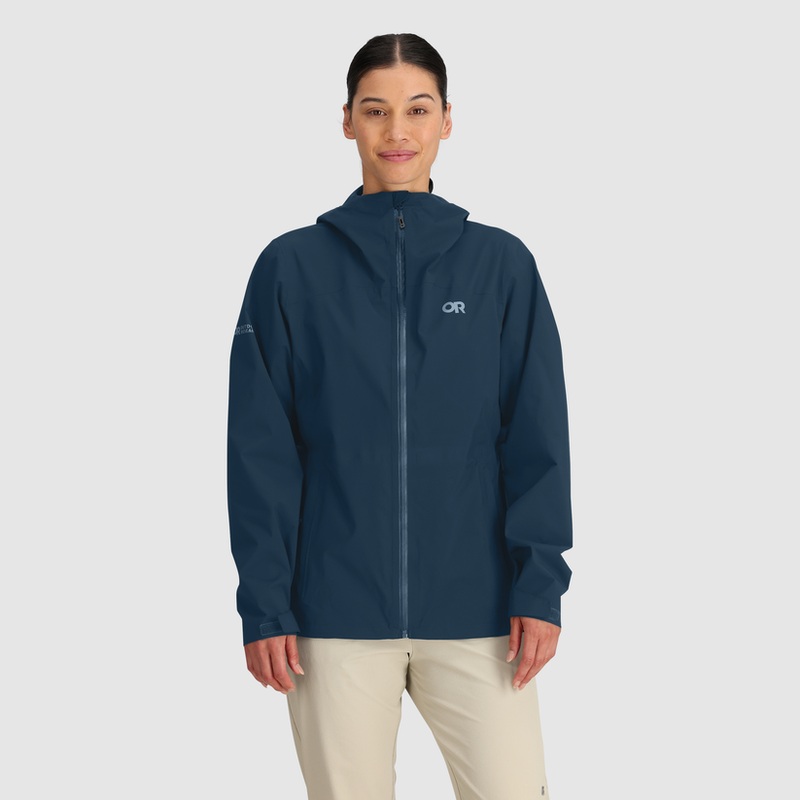 Women’s Stratoburst Stretch Rain Jacket – Cenote