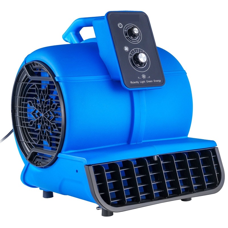 2800 CFM 1/2 HP Stackable High Velocity Air Mover – Blue