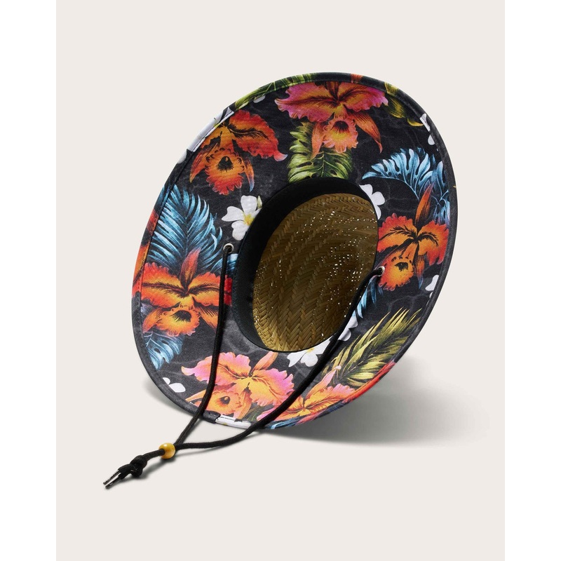 Big Kids KOA Straw Hat – Hawaiian Floral