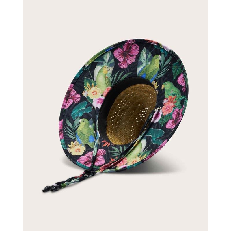 Little Kids Turks Straw Hat – Parrot