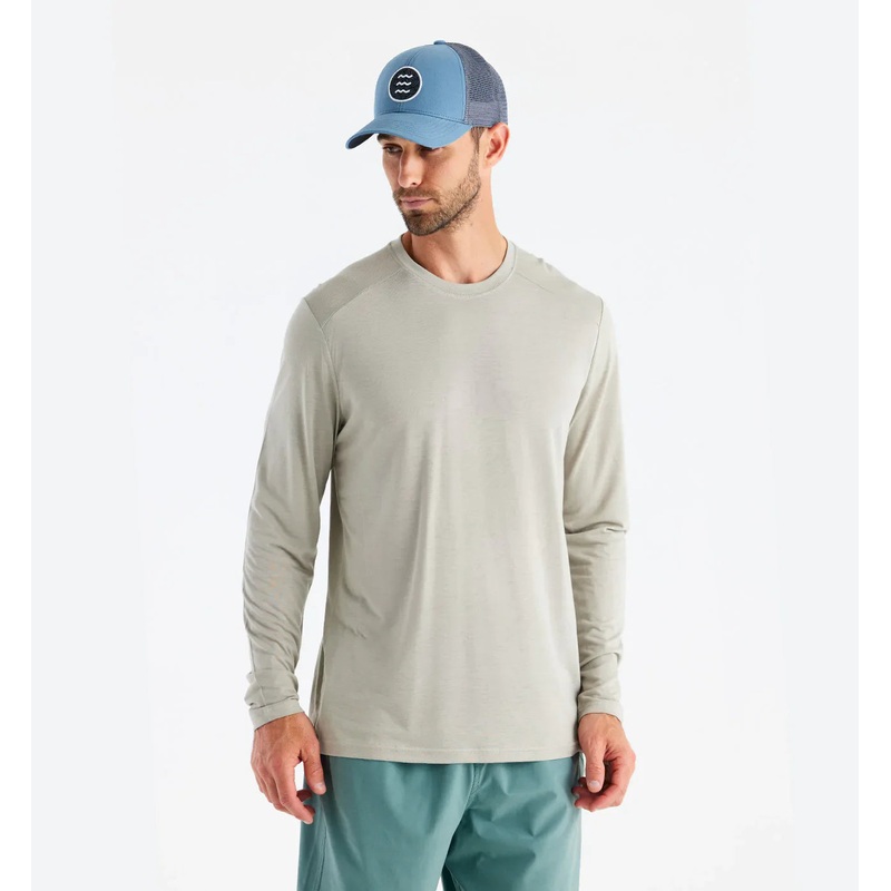 Men’s Bamboo Lightweight Long-Sleeve – Sandstone
