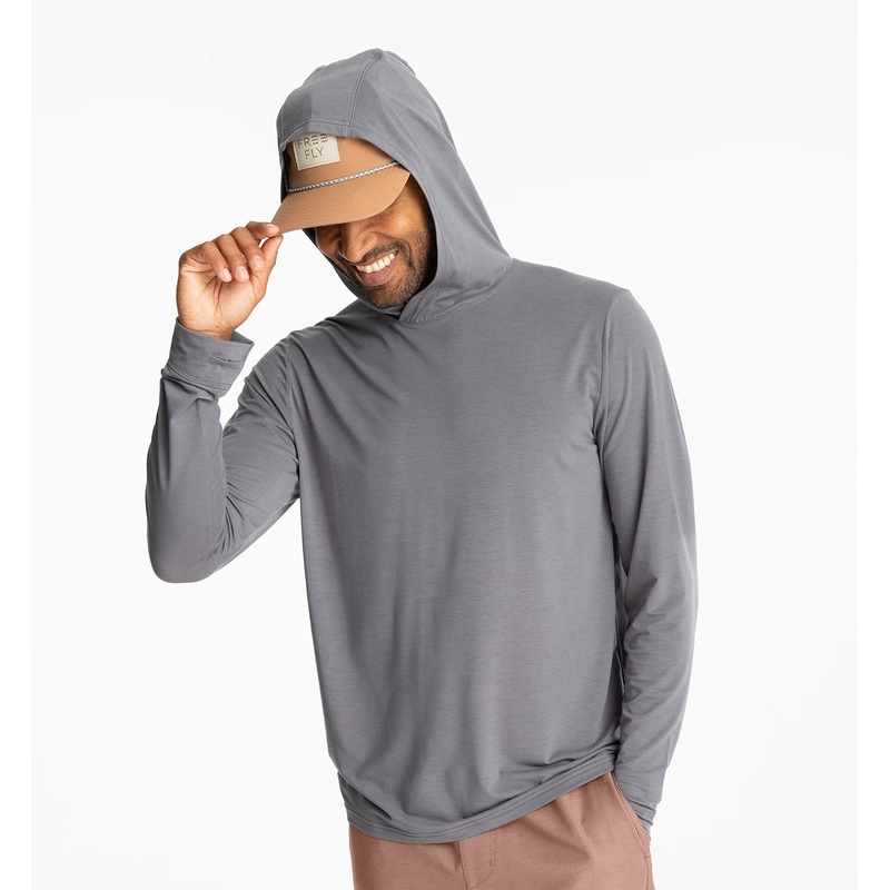 Men’s Elevate Lightweight Hoodie – Smoke