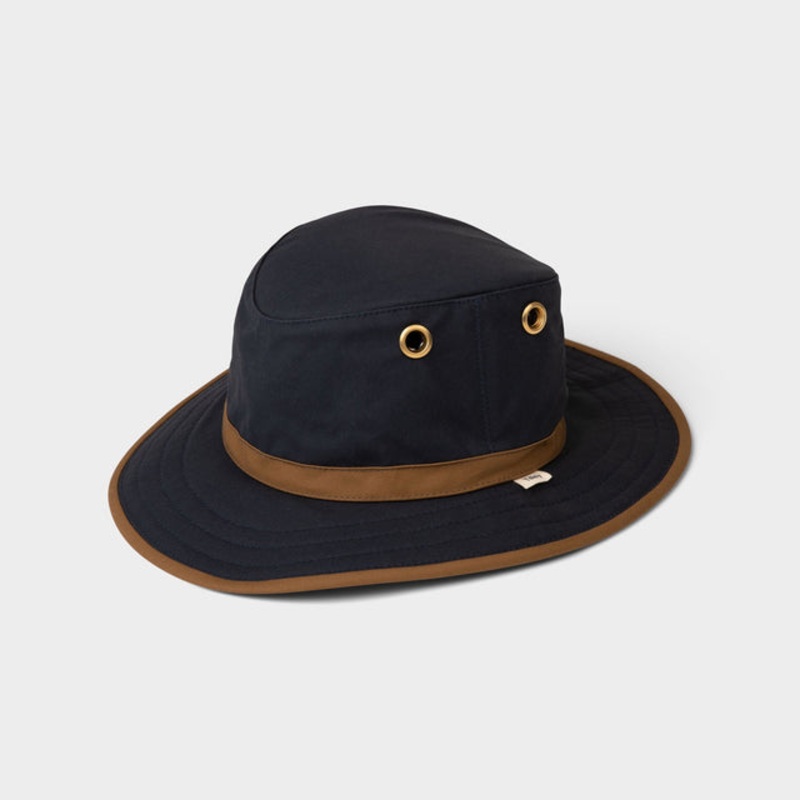 The Outback Hat – British Tan/Navy