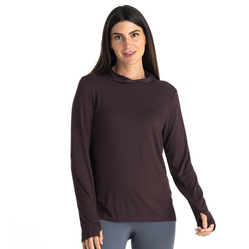 Women’s Bamboo Shade Hoodie II – Red Cedar