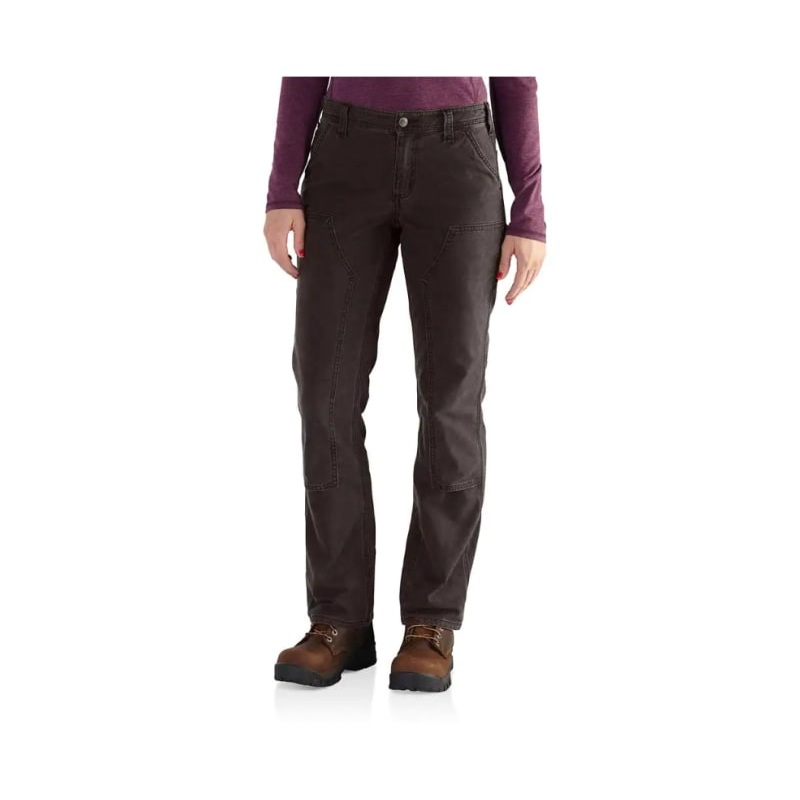 Women’s Rugged Flex Loose Fit Canvas Double-front Work Pant