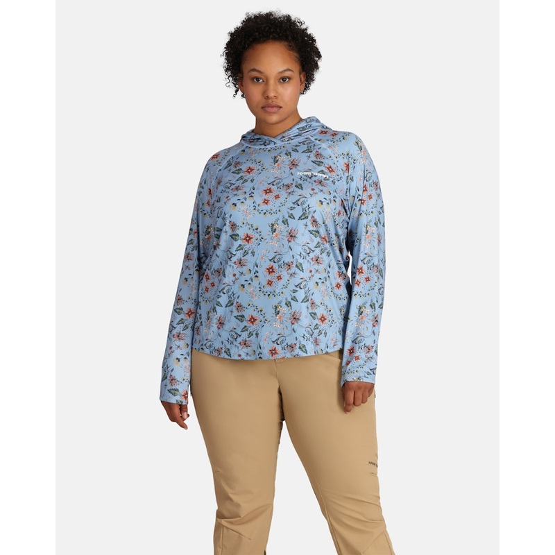 Women’s Sanne Sunshirt Plus Size – Pastel Light Blue