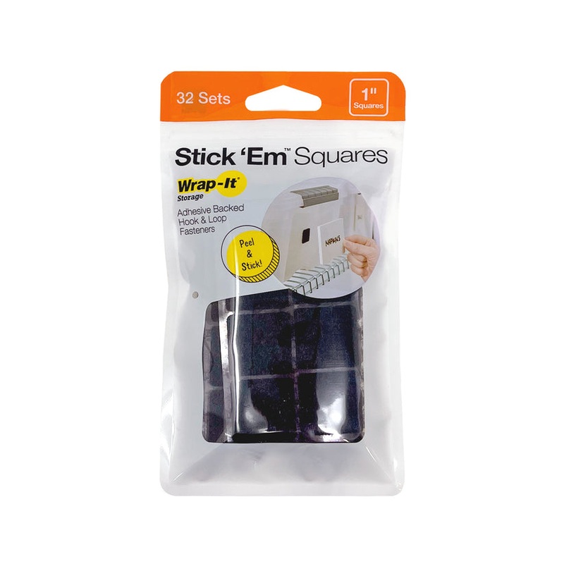 1-inch Stick ‘Ems Squares – 32 Pairs