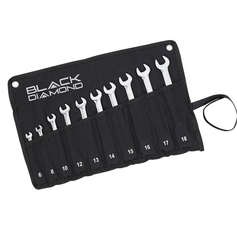 10 Piece Metric Ratcheting Wrench Set