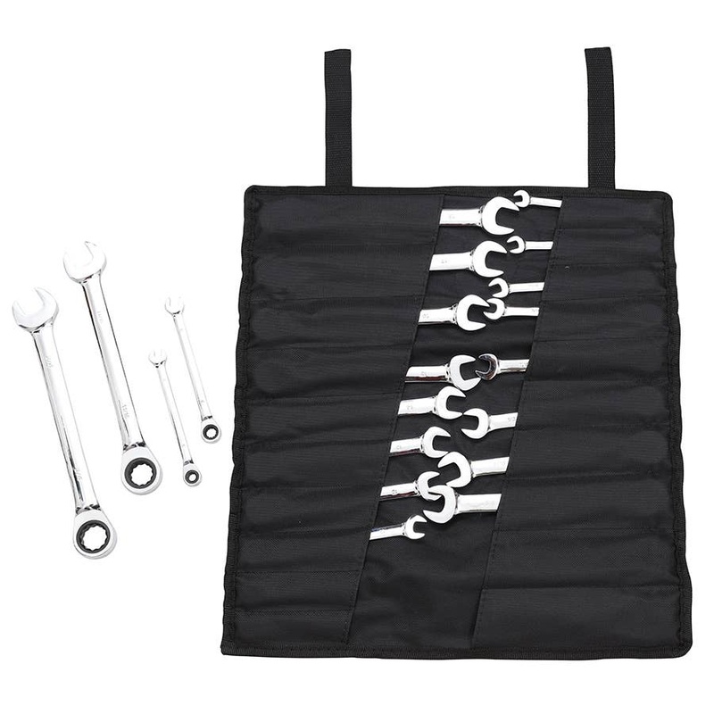 20 Piece SAE/Metric Ratcheting Wrench Set
