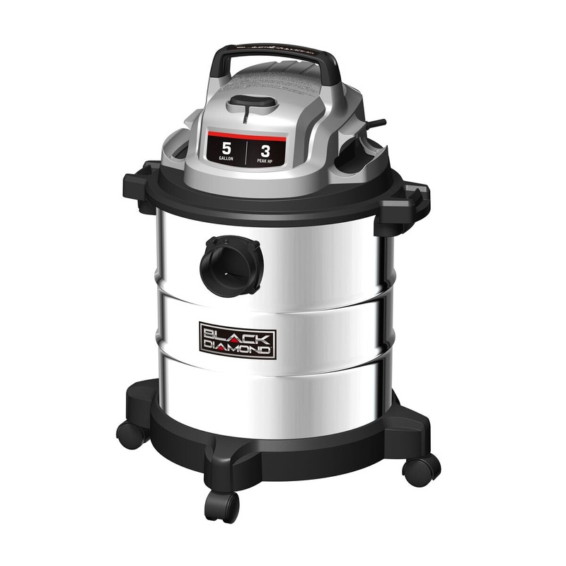 5 Gallon Stainless Steel Wet/Dry Vacuum